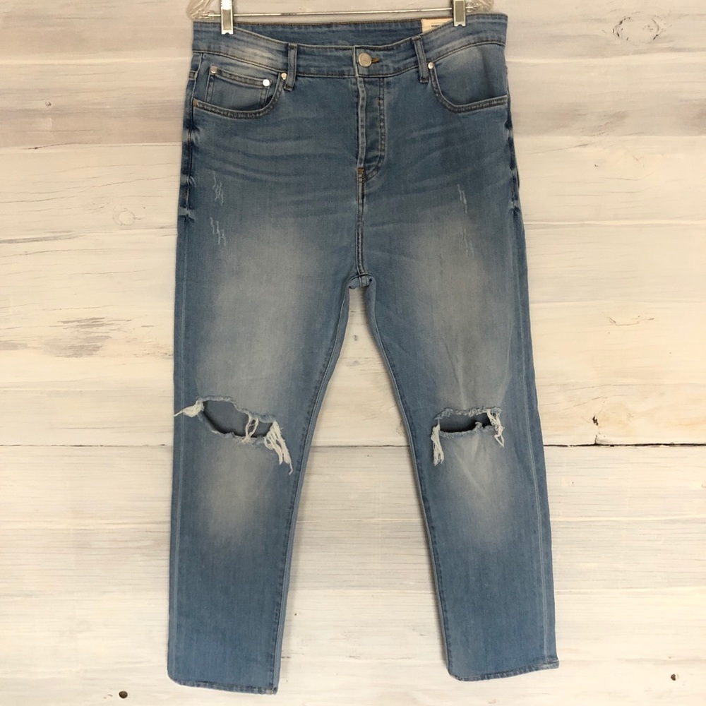 KITH distressed denim jeans 👖